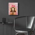 thumbnail image 5 of Epic Art 'Flower Crown Poodle' by Furbaby Affiliates, Acrylic Glass Wall Art, 12"x16", 5 of 8
