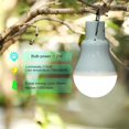 thumbnail image 5 of Solar Lamp Camping, Solar Bulb Portable Solar Powered Led Light Solar Lamp With Solar Panel For Outdoor Lighting Hiking Camping Fishing Tent, 5 of 5