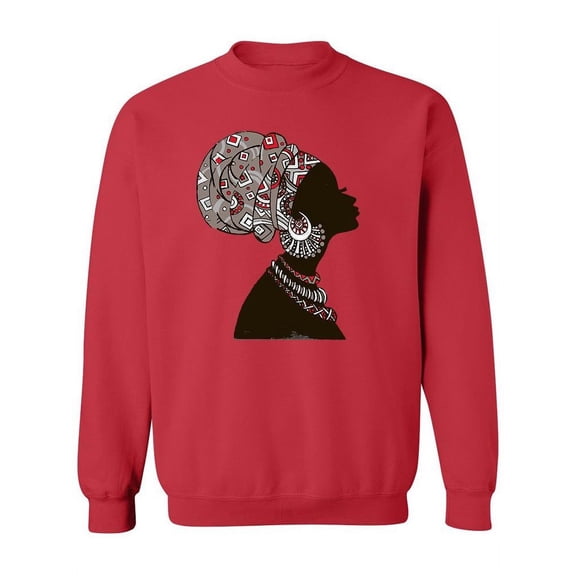 Woman With A Gray Turban Paint Sweatshirt Women -Image by Shutterstock, Female Small