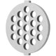 thumbnail image 4 of Picadora de carne eléctrica, accesorios de malla para cuchillos (7mm), disco de placa de corte de aleación duradera para envoltura reutilizable de picadora de carne Excelente Rendimiento, 4 of 5