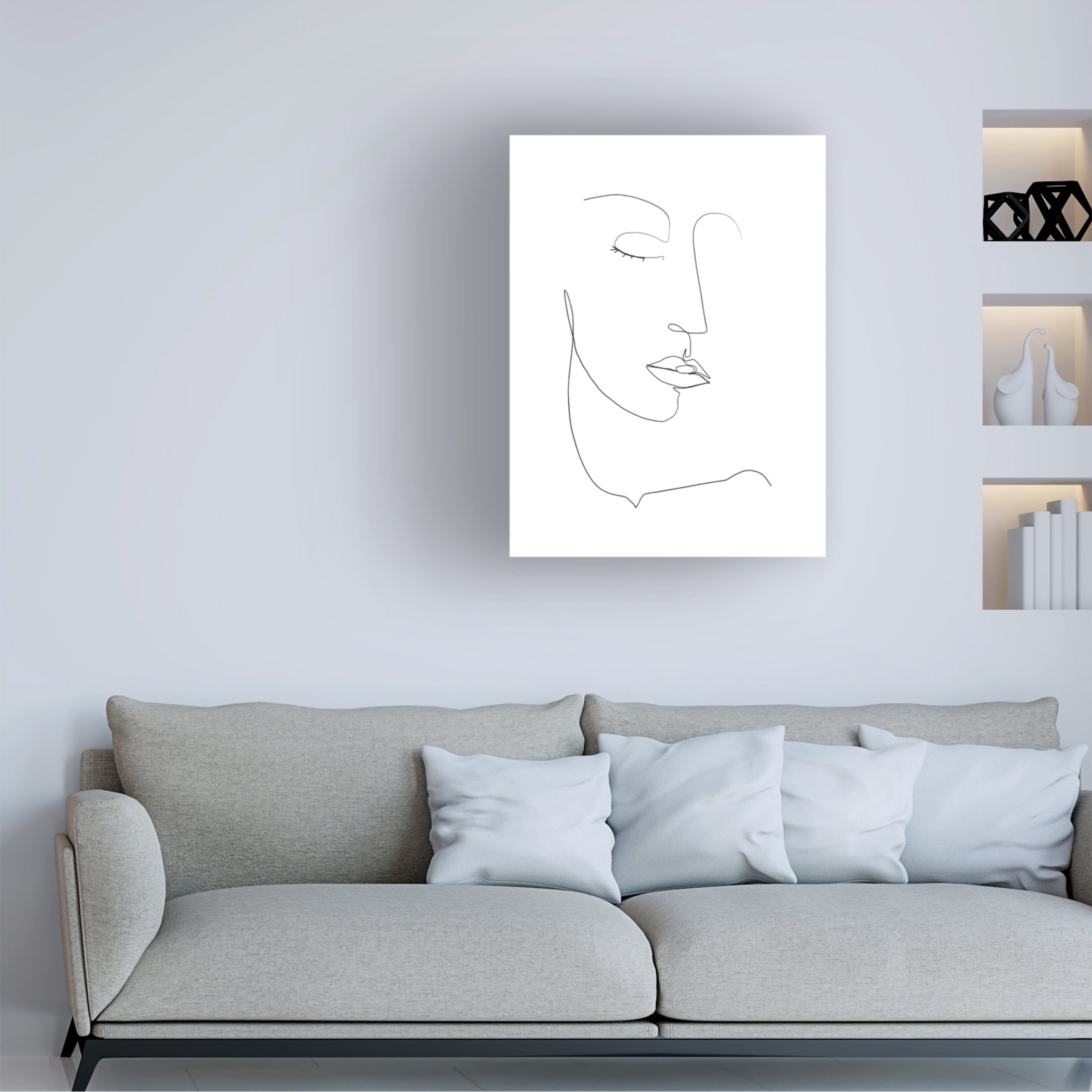 Grace Popp 'Memory of Her II' Canvas Art