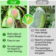 thumbnail image 6 of 100 Pcs Fruit Protection Bags, Fruit Netting Bags for Fruit Trees, Fruit Cover Mesh Bag with Drawstring Netting Barrier Bags for Plant Fruit Flower and Vegetables, 6 of 8