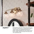 thumbnail image 2 of 1 Light Bath Vanity-Heritage Brass Finish Hinkley Lighting 5930Hb, 2 of 6