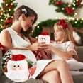 thumbnail image 3 of A Christmas Gift Bag Santa Claus Design Plush Material Candy Pouch For Holiday Party Favors Apple Bag, 3 of 4