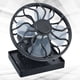 thumbnail image 5 of Ventilador solar ecológico de 1 pieza, ahorrador de energía, ideal para el hogar, la oficina y el dormitorio (negro), 5 of 7