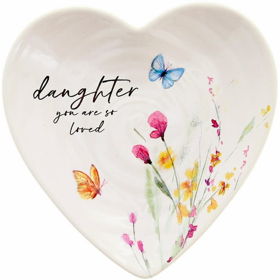 Pavilion Gift Company - Daughter - 4.5" Keepsake Dish