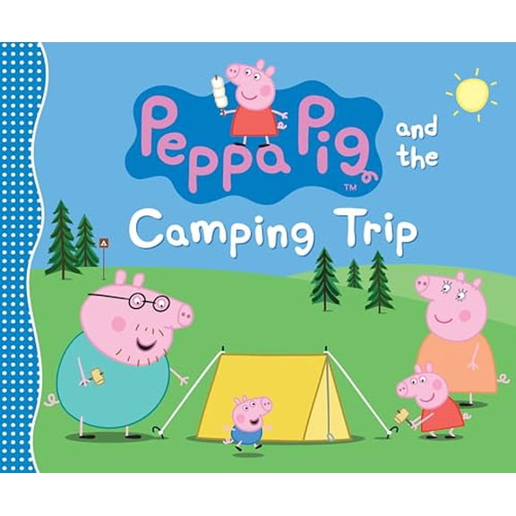 Pre-Owned Peppa Pig and the Camping Trip: (A Family Adventure Exploring Nature, Stargazing, and Togetherness - (Hardcover) by Candlewick Press