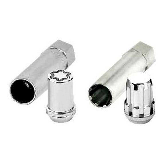 McGard 65457 Chrome SplineDrive Wheel Installation Kit (M12 x 1.5 Thread Size) - For 4 Lug Wheels