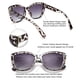 thumbnail image 5 of Gafas de Sol Polarizadas Vintage Cuadradas FEISEDY Jackie O B2451, 5 of 8