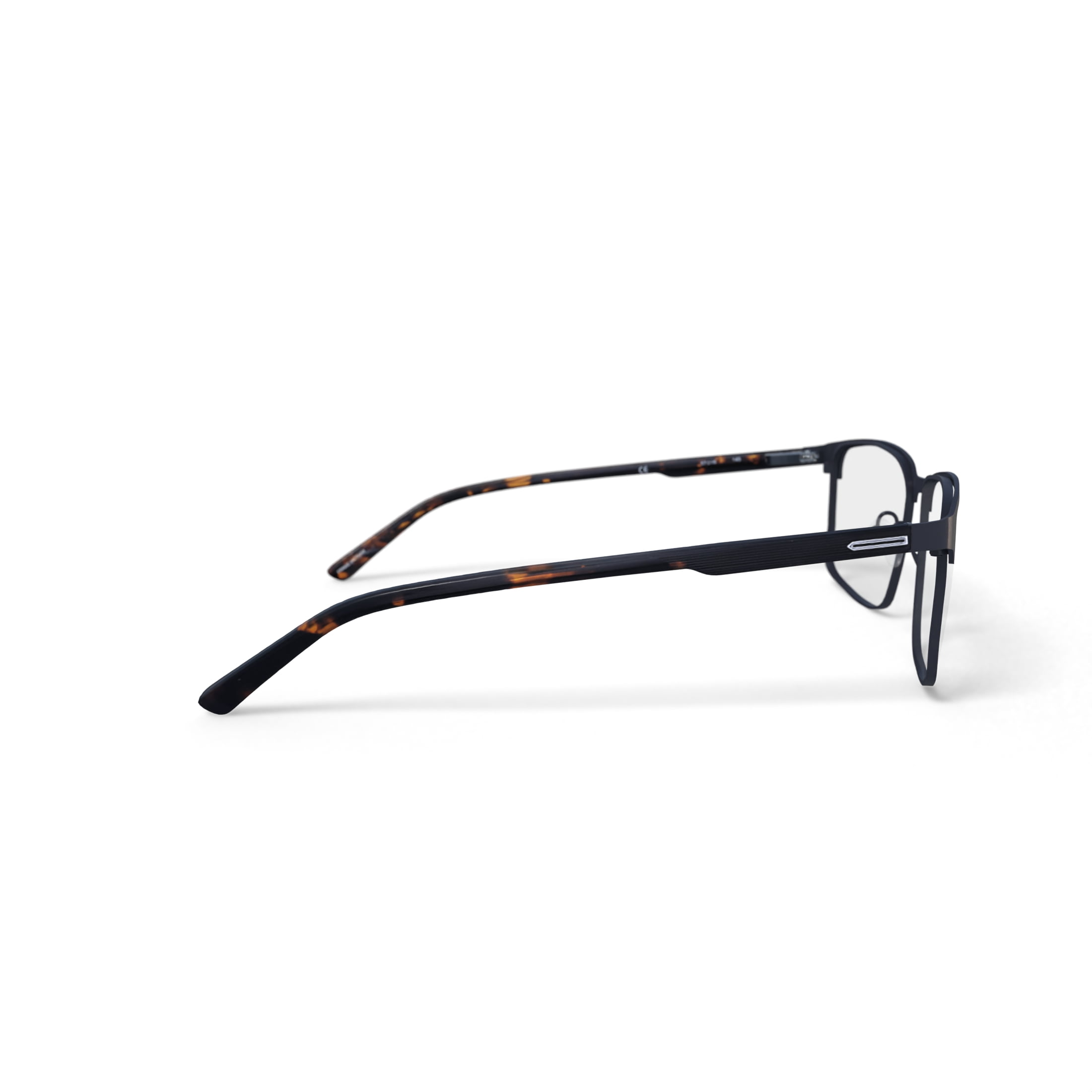 Walmart Men's Austin Square Prescription Eyeglasses with Case, Gunmetal