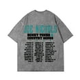 thumbnail image 3 of Joe Nichols Black Tour Washed Cotton Tshirt Casual Short Sleeve Hip Hop Tee Shirt, 3 of 4