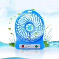 thumbnail image 2 of Mini ventilador portátil de escritorio, Enfriador de aire portátil, recargable por USB, de bolsillo, para oficina y aire libre Fivean unisex, 2 of 2