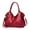 Wine, variant on Willtoo Fashion Handbags for Women Large Tote Shoulder Bag PU Leather Crossbody Purse Ladies Work Satchel Bags