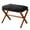 black, variant on deevoka Footrest Removable Under Desk Step Portable Under Desk Vanity Stool Makeup Stool brown