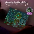 thumbnail image 4 of Klever Kits 35-Page Water Coloring Book Set, Mess-Free Painting with Animals, Ocean and Forest Themes, Includes Glow-in-the-Dark Designs and 3 Brushes, 4 of 10