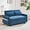 Blue, variant on Harper & Bright Designs 55.1" Pull Out Sleep Sofa Bed Loveseats Sofa Couch with Adjsutable Backrest, Storage Pockets, 2 Soft Pillows for Living Room, Bedroom, Apartment, Office, Blue
