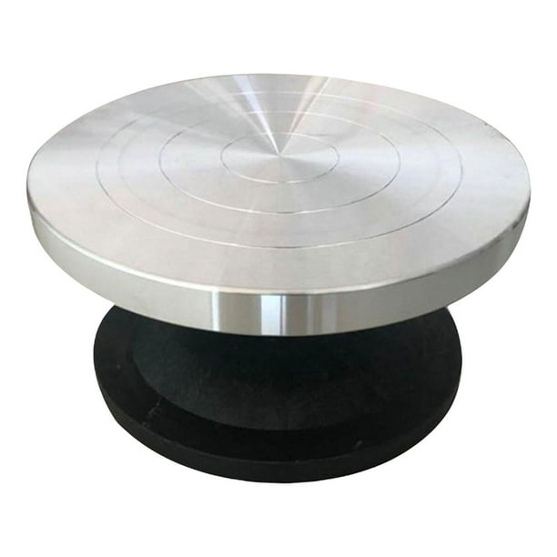 Torno giratorio de alta resistencia para cerámica, plataforma giratoria para decoración de pasteles, soporte de cerámica 30 centimetros