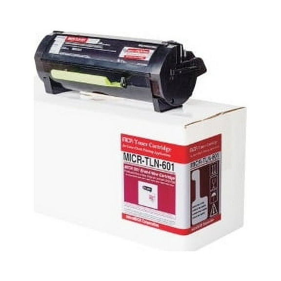 microMICR TLN-601 MICR Toner Cartridge - Alternative for Lexmark 51B1000 - Black Laser - 8500 Pages - 1 Each