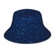 thumbnail image 1 of Fotbe Sparkling Blue Glitter Sombrero Tipo Pescador con Estampado – Sombrero de Sol de Algodón de Moda para Playa, Golf, Pesca, 1 of 6