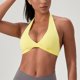 thumbnail image 2 of Mujeres de Color Sólido Cuatro Filas Ajustable Inalámbrico Sujetador sin Costuras de la Espalda Y la Colección de Pecho Yoga Deportes Sujetadores para Mujeres, 2 of 9
