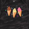 thumbnail image 4 of Inktastic Ice Cream Trio with Sprinkles Boys or Girls Baby Bodysuit, 4 of 5