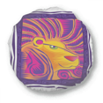 thumbnail image 1 of Constellation Leo Mexicon Engraving Round Throw Pillow Home Decoration Cushion, 1 of 3