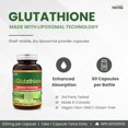 thumbnail image 3 of Herba Liposomal Glutathione Supplement - 600mg Per Day | 60 Vegetable Capsules | Made in Canada, 3 of 9