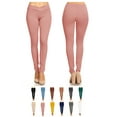 thumbnail image 6 of Women's Seagull Shaped Elastic Waist Skinny Ponte Mid-Rise Pants, 6 of 6