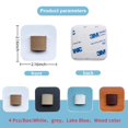 thumbnail image 3 of Organizador de Anteojos de Sol FINDAMAZE de Madera Montado en Pared, 4 piezas, 3 of 8