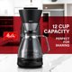 thumbnail image 3 of Cafetera Melitta Vision 12 tazas automática negra 2.8L, 3 of 9