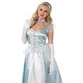 thumbnail image 2 of Fun Shack Womens Princess Costume Ladies Fairy Tale Royal Gown Fancy Dess Book Week Halloween Blue L, 2 of 4