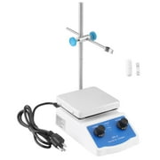 Magnetic Stirrer SH-2 Heating Plate 1000ml Magnetic Stirrer Hot Plate 100-1600 RPM Magnetic Stirrer Kit 180W Heating Power 380℃ for Lab Liquid Mixing Heating