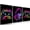 Colorful Gaming Style - E, variant on Gaming Posters Canvas Wall Art Decor, Teen Game Room Decorations, Boys Room Decor, Gamer Wall Decor, Gamer Room Decor for Boys Wall 12"X16" - Unframed Set of 3