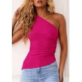thumbnail image 2 of Musculosa PRETTYGARDEN Mujer Verano 2025 Y2K Un Hombro, 2 of 5