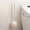 🔥 Beige, variant on Msgweeeg Toilet Brush Toilet Cleaning Brush Golf Ball Shaped Wall Mounted Toilet Brush Double Sided Silicone Toilet Scrubbers for Bathroom