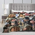 thumbnail image 4 of Rick Grimes Fleece Blanket Throw Blanket for Couch - Cozy Luxury Bed Blanket Microfiber and Throws for Sofa, 4 of 6
