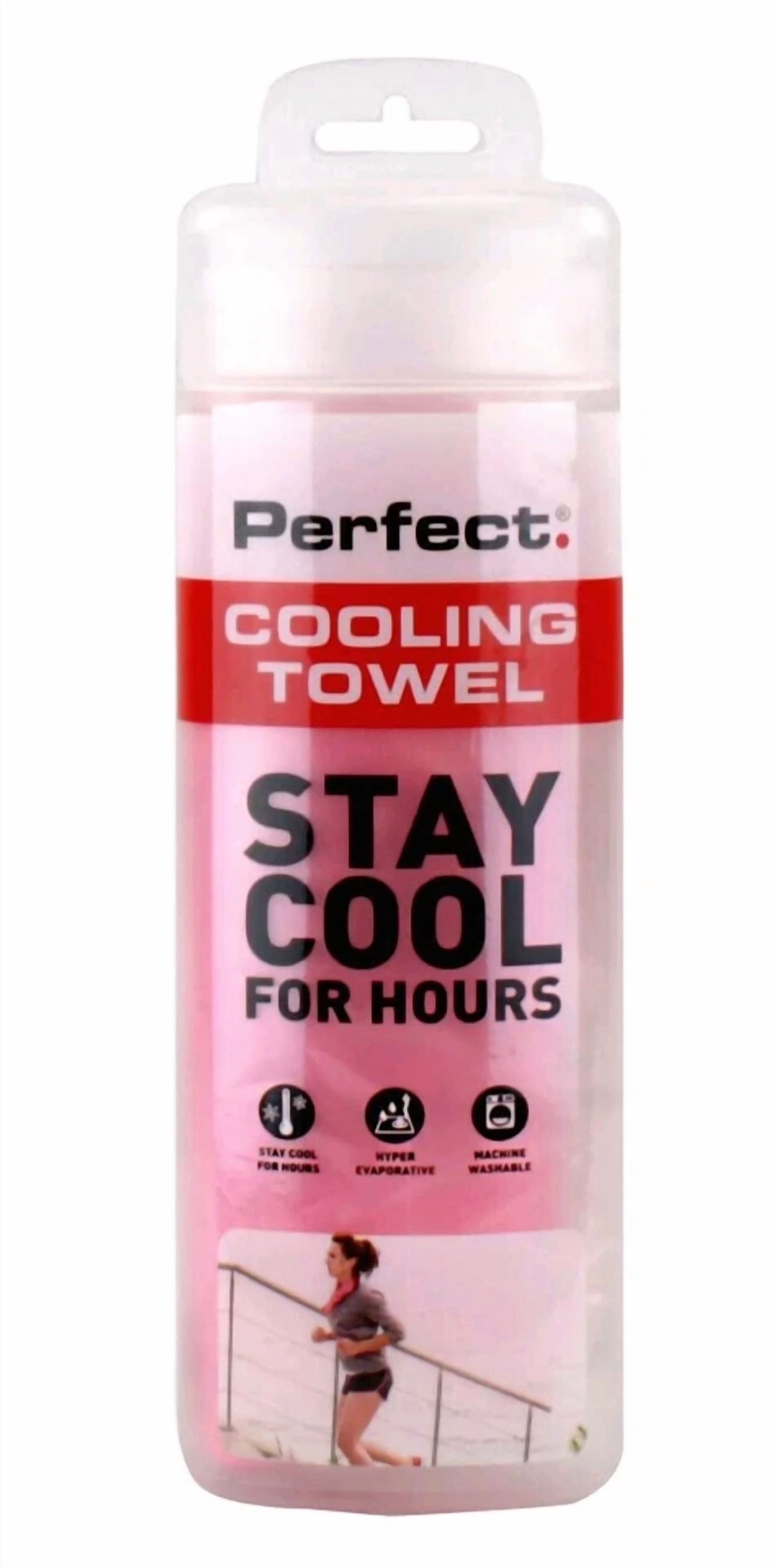 BUTTERFLY- Perfect Fitness Cooling Towel, Stay Cool For Hours Pink Free Same Day Shipping