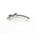 thumbnail image 4 of Faship Gorgeous Black Rhinestone Crystal Butterfly Hair Barrette Clip, 4 of 7