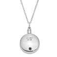 thumbnail image 2 of 925 Sterling Silver Antiqued Paw Ash Holder 18in Necklace; 18 inch; for Adults and Teens; for Women and Men, 2 of 6