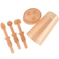 thumbnail image 1 of Cepillos de dientes para bebés Sunnimix Limpiador de lengua con taza a prueba de polvo 3 piezas, 1 of 8