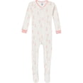 thumbnail image 3 of Gerber Baby and Toddler Neutral Footed Unionsuits, 4-Pack, 0/3 Months - 5T, 3 of 10