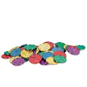 Beistle - 50856-ASST - Plastic Coins- Pack of 12