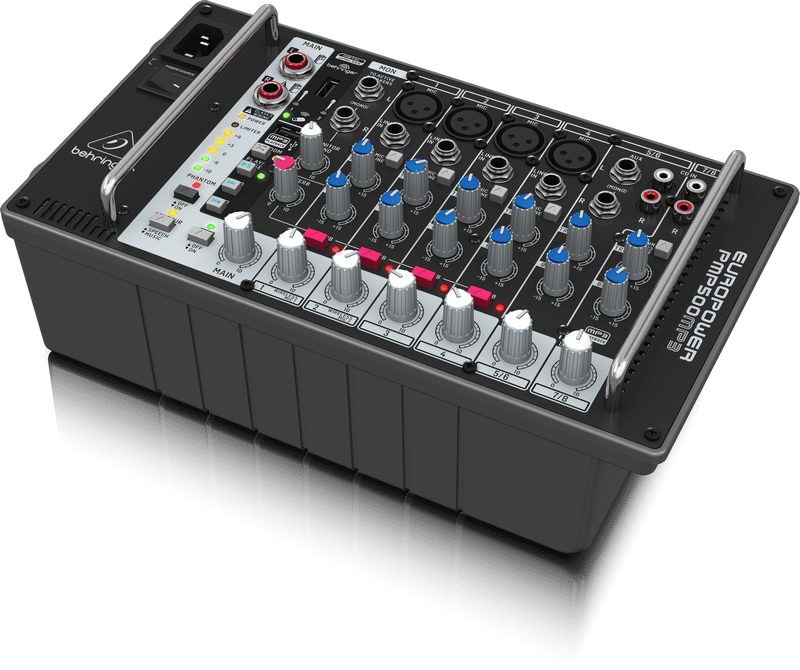 Behringer EUROPOWER PMP500MP3 500Watt 8Channel Powered