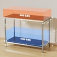 thumbnail image 3 of AKDSteel Table de Préparation en Acier Inoxydable NSF à 2 Niveaux – Table de Travail Commerciale Robuste avec Pieds Réglables et Tablette Inférieure, Convient au Restaurant, à la Cuisine Familiale et à l'Usage Intérieur, 3 of 7
