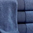 thumbnail image 3 of Modern Threads Aircloud 18-Piece Cotton Adult Bath Towel Set, Navy, 3 of 3