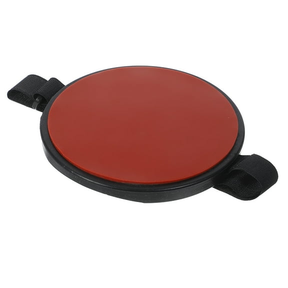 SEWCHICS Portable Silent Drum Practice Pad for Musical Instruments with Adjustable Strap and Nonslip Bottom in Orange Size 12.0 Inches