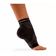 Tommie Copper 2 Pack Heel and Arch Compression Sleeves - Black/Small