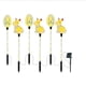 thumbnail image 2 of Luces solares LED de Pascua para jardín | Guirnalda de luces 5 en 1 con forma de huevo de conejo | Decoración solar multicolor para exteriores, resistente al agua | Decoración navideña para cerc, 2 of 5