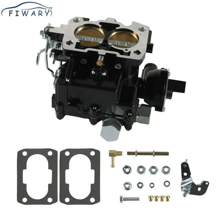 FIWARY 1pc Carburetor Fits for 6CYL V6 4.3 LITER 262 MERCARB MERCRUISER 3310-807764A1