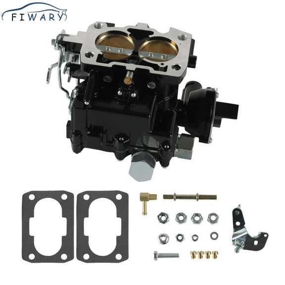 FIWARY 1pc Carburetor Fits for 6CYL V6 4.3 LITER 262 MERCARB MERCRUISER 3310-807764A1
